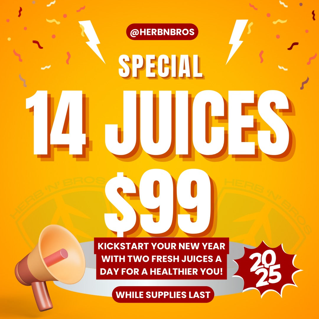Special 14 Juices $99